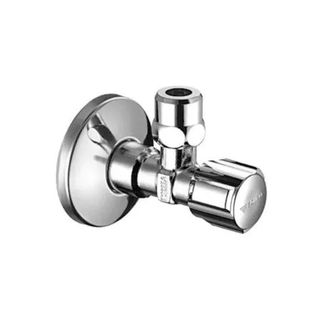 Schell-Comfort-corner-valve-049170699-chrome,-1-2,-with-ASAG,-with-push-on-rosette